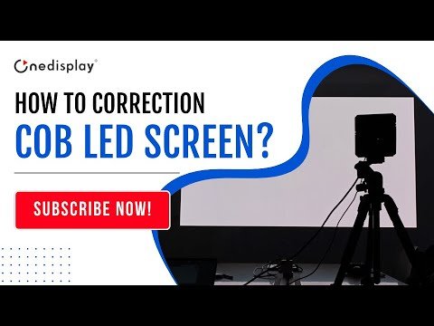 Essential Calibration Techniques Guide for COB LED Screens 16 YouTube video player