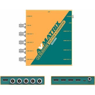 AVMATRIX Converter 2×8 SDI/HDMI Distribution,